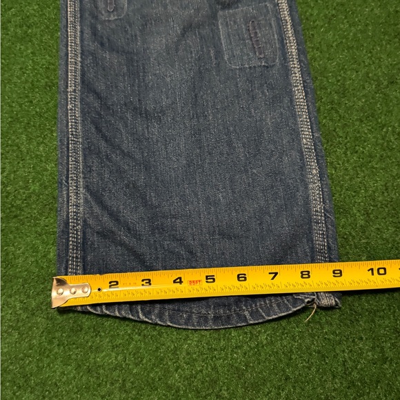 Vintage Carpenter Jeans 70s Talon Zipper Retro Regular Fit 24x32 Jeans - Picture 8 of 12